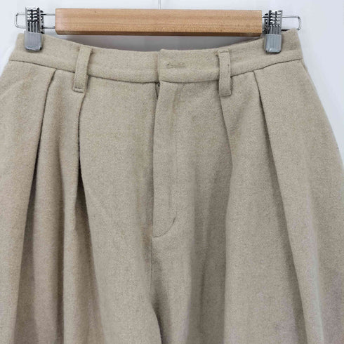 mister it. ミスターイット ウール混 ワイドパンツ レディース S
