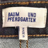 バウムウンドヘルガーデン BAUM UND PFERDGARTEN ISKO ジップフライデニムパンツ レディース 36