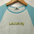 ラコステ LACOSTE 配色 ラグランスリーブ リブ Tシャツ レディース FR:40