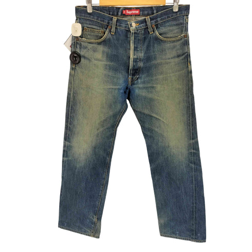 シュプリーム Supreme 赤耳 slim デニムパンツ メンズ 34
