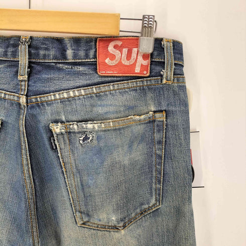 シュプリーム Supreme 赤耳 slim デニムパンツ メンズ 34