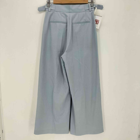 アダムエロペ Adam et Rope 防シワ 洗える 2タックワイドスラックス レディース JPN:36