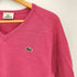 ラコステ LACOSTE ワンポイントロゴ刺繍 Vネック 長袖ニット メンズ 4