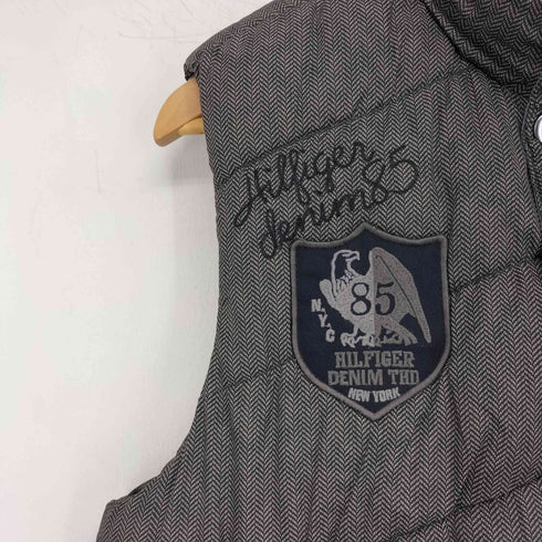 ヒルフィガーデニム HILFIGER DENIM ワッペン 中綿ベスト メンズ JPN:M