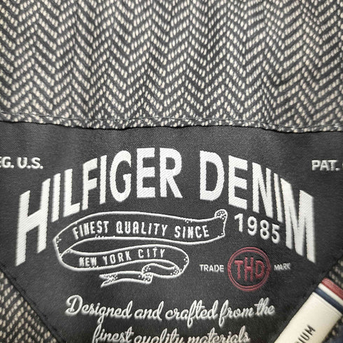 ヒルフィガーデニム HILFIGER DENIM ワッペン 中綿ベスト メンズ JPN:M