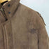 HIDE SHOP ニュージーランド製 WOOL-N-SUEDE YKK片爪 ボマージャケット ムートンジャケット メンズ 38 97cm