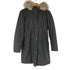カルバンクラインジーンズ Calvin Klein Jeans ファー付き フーデットダウンコート レディース import:M
