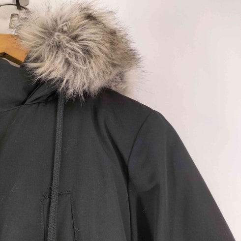 カルバンクラインジーンズ Calvin Klein Jeans ファー付き フーデットダウンコート レディース import:M