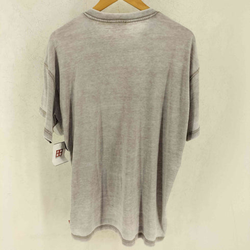 ディーゼル DIESEL T-NORM-AA8 半袖 プリント ラインストーン Tシャツ Y2K メンズ XL