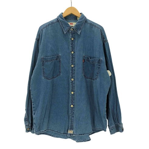 リーバイス Levis RED TAB 90S OLD デニム ワーク シャツ メンズ import:XL