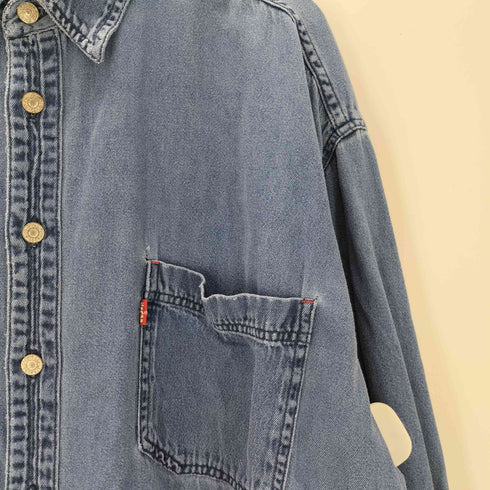 リーバイス Levis RED TAB 90S OLD デニム ワーク シャツ メンズ import:XL
