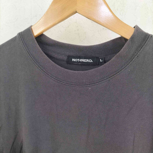 NOT4NERD ノットフォーナード Thunder Blur Logo T-Shirts サンダー ブラー ロゴ Tシャツ street メンズ L