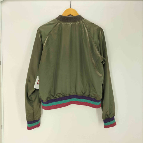 ディーゼル DIESEL MA-1 クロップド リバーシブル ボンバー ジャケット レディース import:XL