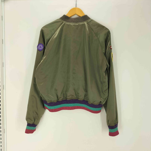 ディーゼル DIESEL MA-1 クロップド リバーシブル ボンバー ジャケット レディース import:XL