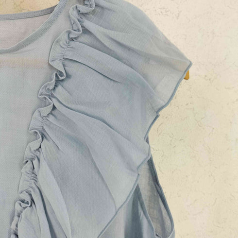 ラウンジドレス Loungedress フリルノースリブラウス レディース FREE