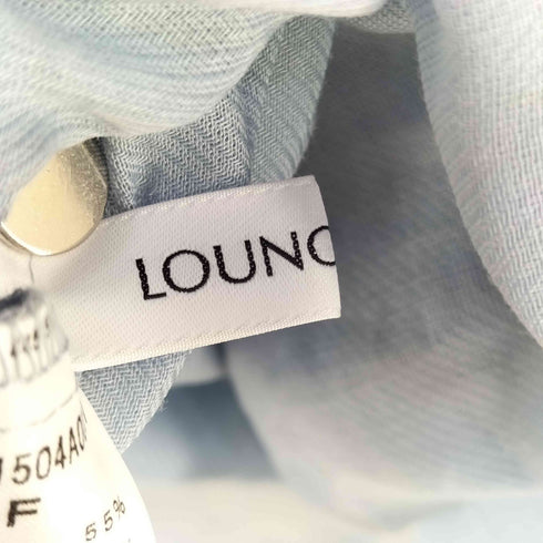 ラウンジドレス Loungedress フリルノースリブラウス レディース FREE