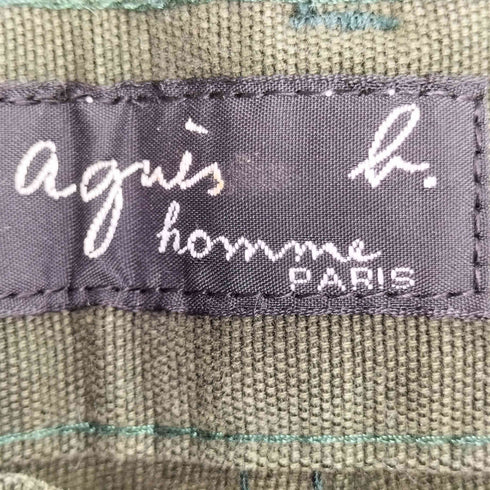 アニエスベーオム Agnes b.homme サックス ストレートパンツ 5P メンズ 36