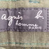 アニエスベーオム Agnes b.homme サックス ストレートパンツ 5P メンズ 36