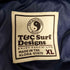 タウンアンドカントリー TOWN & COUNTRY T&C SURF DESIGN ロゴワッペン フード着脱可 フーデット 中綿ジャケット メンズ import:XL