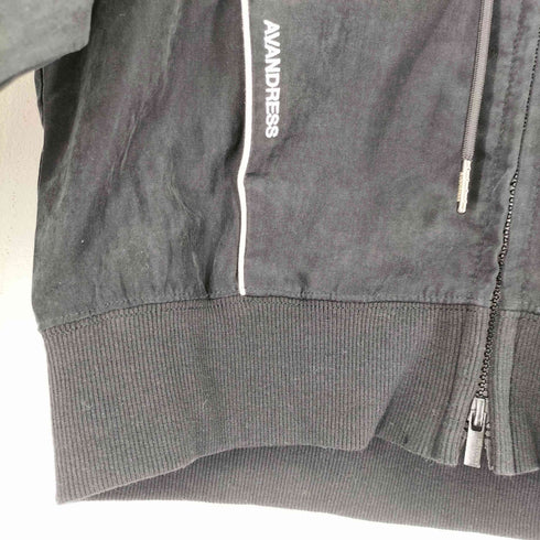 AVANDRESS パイピングデザイン クロップドジップパーカー レディース import:S