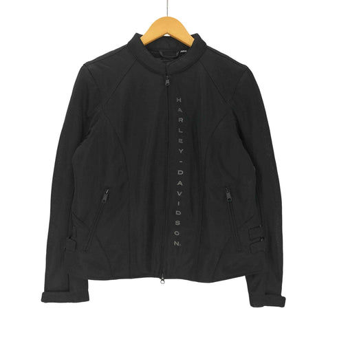 ハーレーダビッドソン HARLEY-DAVIDSON Kilborne Mesh Jacket GENUNE motorclothes キルボーン メッシュ モーターサイクル レーシング ブルゾン ジャケット ブラック メンズ import:L