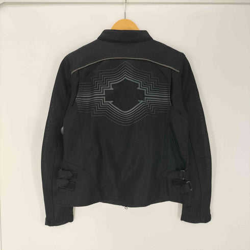 ハーレーダビッドソン HARLEY-DAVIDSON Kilborne Mesh Jacket GENUNE motorclothes キルボーン メッシュ モーターサイクル レーシング ブルゾン ジャケット ブラック メンズ import:L