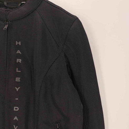 ハーレーダビッドソン HARLEY-DAVIDSON Kilborne Mesh Jacket GENUNE motorclothes キルボーン メッシュ モーターサイクル レーシング ブルゾン ジャケット ブラック メンズ import:L