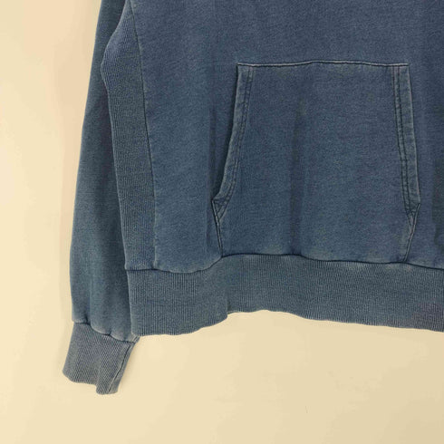 ゲスジーンズ GUESS JEANS バックプリント デニム プルオーバー フーディー パーカー メンズ import:S