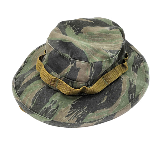 ユーエスアーミー U.S. ARMY USA製 タイガー カモ 迷彩 ミリタリー ジャングル ハット メンズ 7 1/4