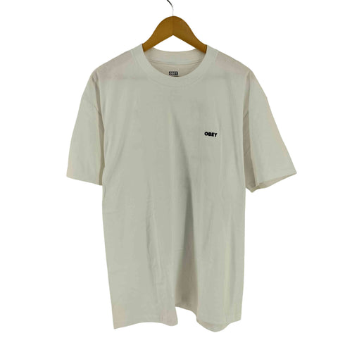 オベイ OBEY LISTEN TO THE BEST GRAPHIC TEE グラフィック Tシャツ メンズ XL