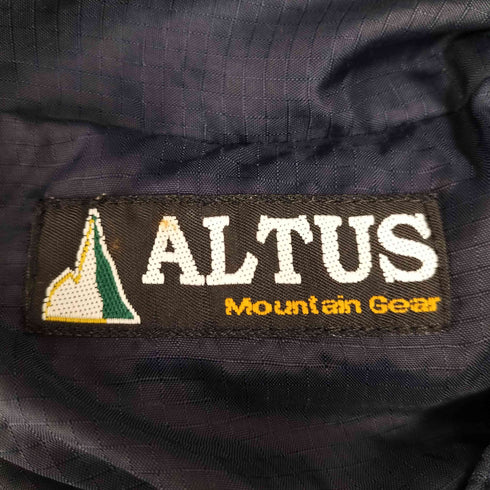ALTUS カナダ製 リバーシブル リップストップ フリースジャケット メンズ import:M