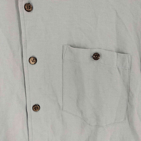 SILK ICON レギュラーカラ 半袖 シルク シャツ メンズ L