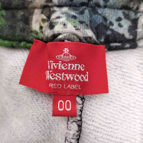 ヴィヴィアンウエストウッドレッドレーベル Vivienne Westwood RED LABEL FREEDOM FIGHTER FLOWER 総柄 スウェット パンツ メンズ 00