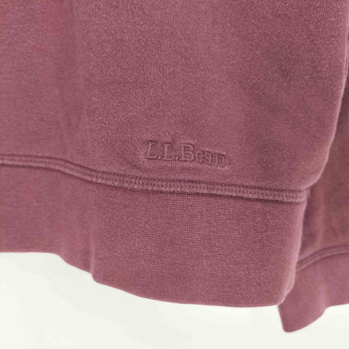 エルエルビーン L.L.Bean TRADITIONAL FIT ロゴ刺繍 前Vガゼット ブランク クルーネックスウェット トレーナー メンズ XXL REG