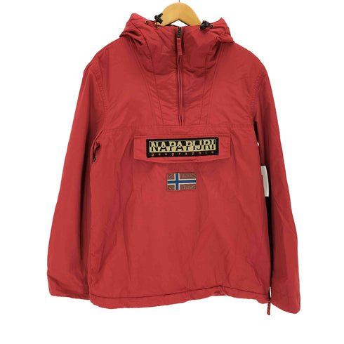 ナパピリ NAPAPIJRI 90-00s TAPED SEAMS 裏フリース アノラック パーカー メンズ S