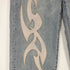 サプライヤー SUPPLIER Tribal Leather Patch Baggy Denim Jeans トライバル レザーパッチ バギー デニム ジーンズ メンズ JPN:M
