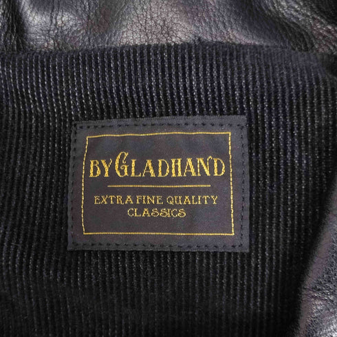 グラッドハンド GLADHAND カウレザーカーコート メンズ JPN:S