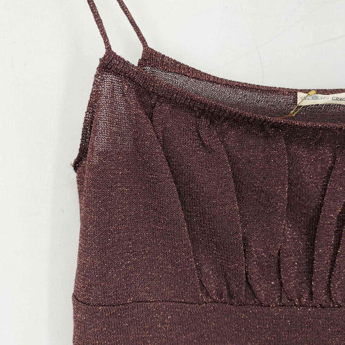 グレースコンチネンタル GRACE CONTINENTAL ラメ キャミソール レディース JPN:36
