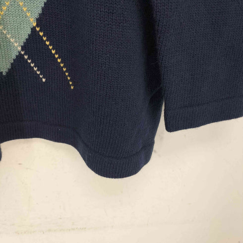 ヴォルコム VOLCOM アーガイル クルーネックニット メンズ import:L