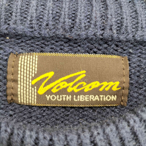 ヴォルコム VOLCOM アーガイル クルーネックニット メンズ import:L