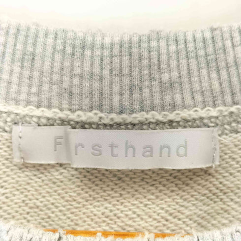 ファーストハンド Firsthand ダメージクルーネックスウェット レディース FREE