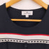 クレージュ courreges ロゴプレート リボン クルーネック 半袖サマーニット レディース FR:38