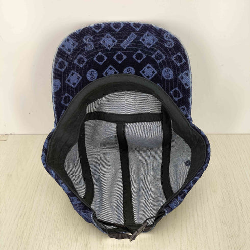 シュプリーム Supreme Flocked Denim Camp Cap フロッキー デニム キャンプ キャップ メンズ