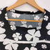 クレージュ courreges クローバー柄 スクエアネック 半袖Tシャツ レディース 9R
