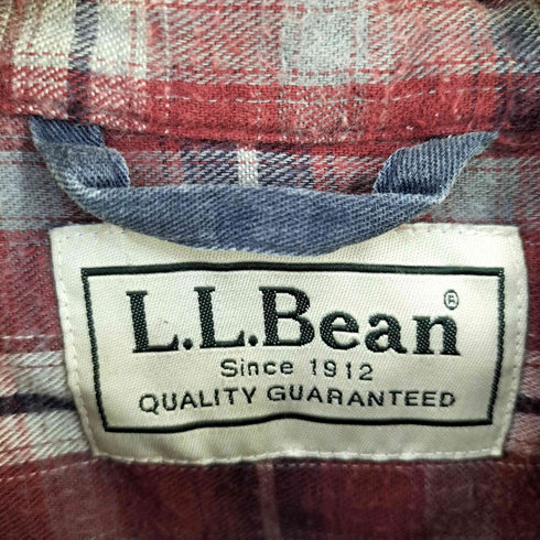 エルエルビーン L.L.Bean 裏ネル ボタンシャツ 両胸フラップ ポケット メンズ import:L