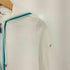 クレージュ courreges 袖ロゴプレート パイピング コットン ジップアップパーカー レディース FR:38