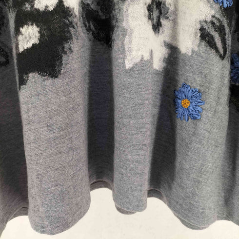 ビアズリー BEARDSLEY ジャガード刺繍プルオーバーニット レディース FREE