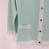 クレージュ courreges コットンアクリル シアー クルーネック 長袖カーディガン レディース FR:38