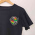 Jamaican Style 90s USA製 襟シングル ラスタ 両面プリント 半袖Tシャツ メンズ import:L