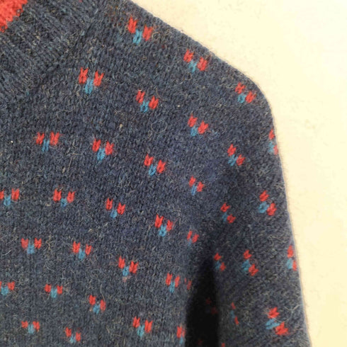 ウールリッチ WOOLRICH 90S BIRDS EYE バーズアイ ウール ニット メンズ import:XL